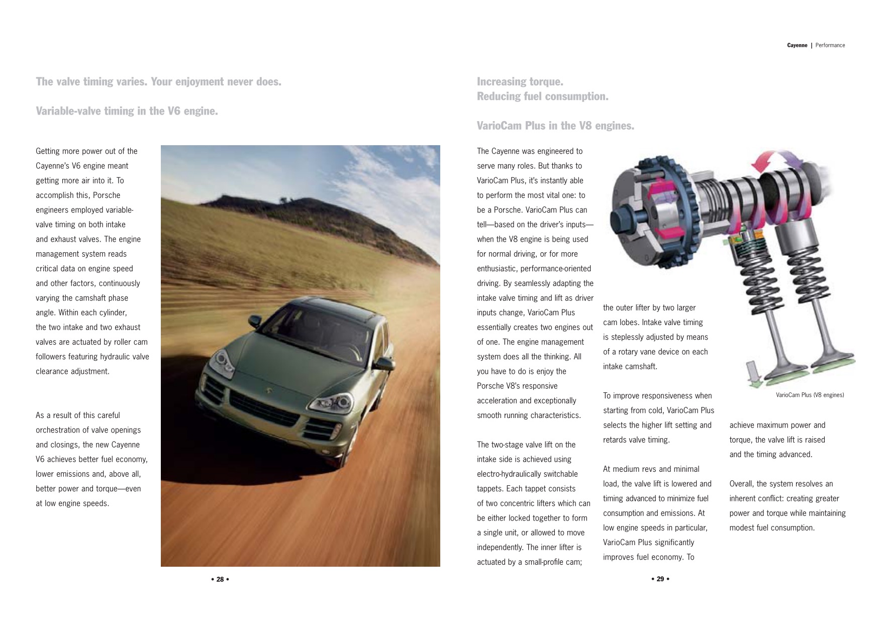 2008 Porsche Cayenne Brochure Page 66